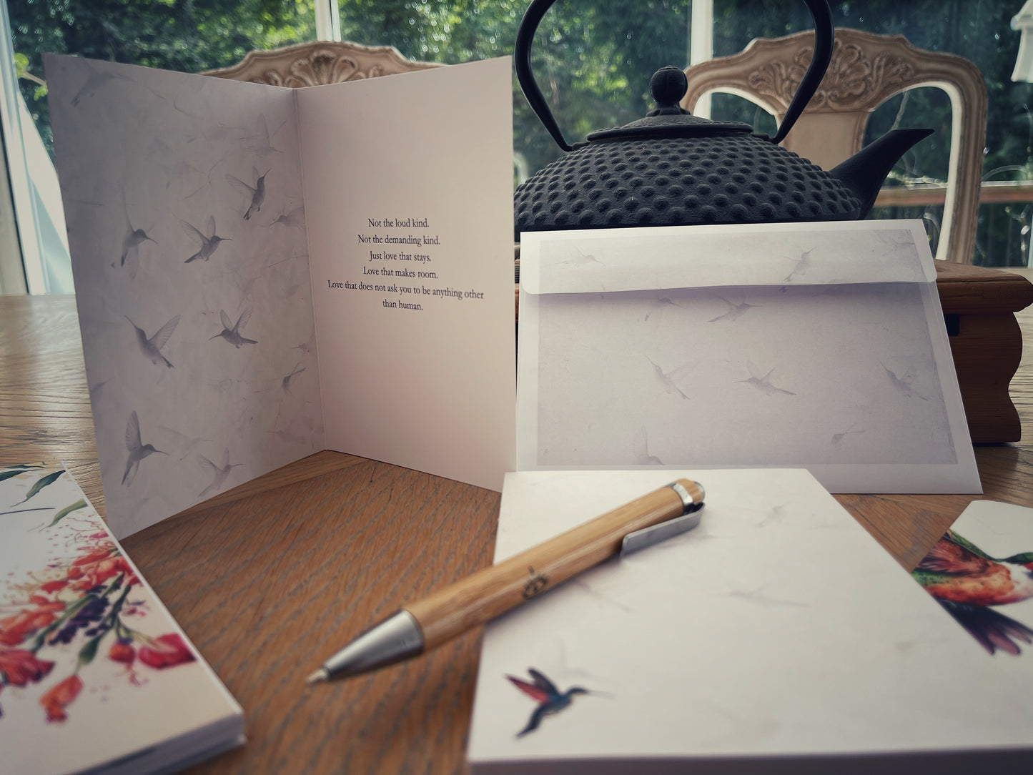 Nature’s Messengers Envelopes Hummingbird Pack of 5
