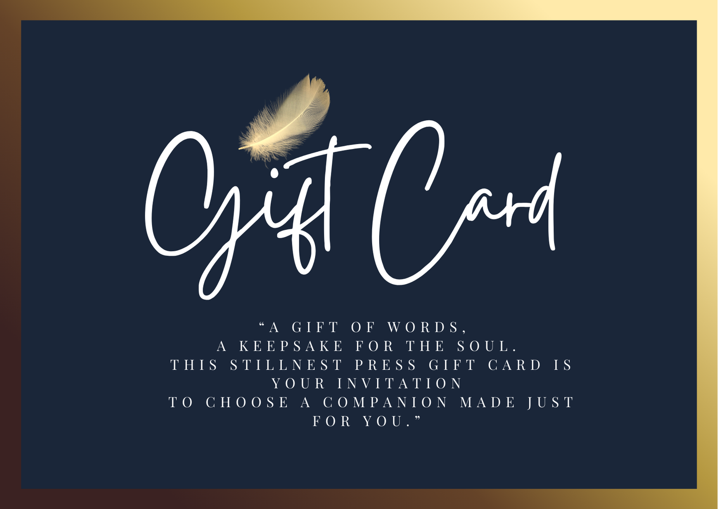 stillnest.press Gift Card