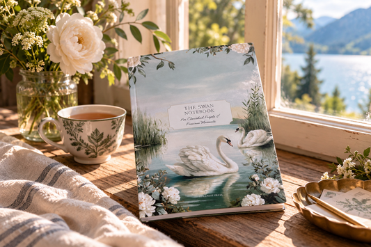 Keepsake Notebook Gift | The Swan Notebook for Cherished People | Stillnest Press