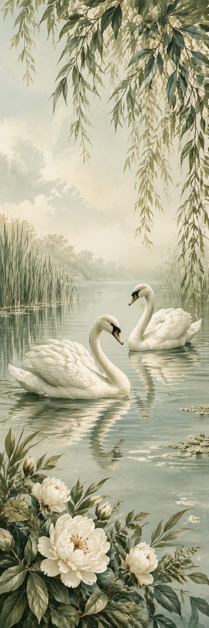 The Swan Bookmark