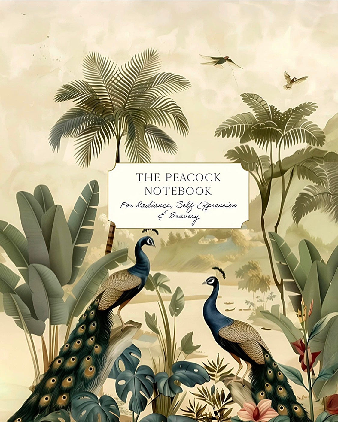 Peacock Notebook - Nature's Messengers Series