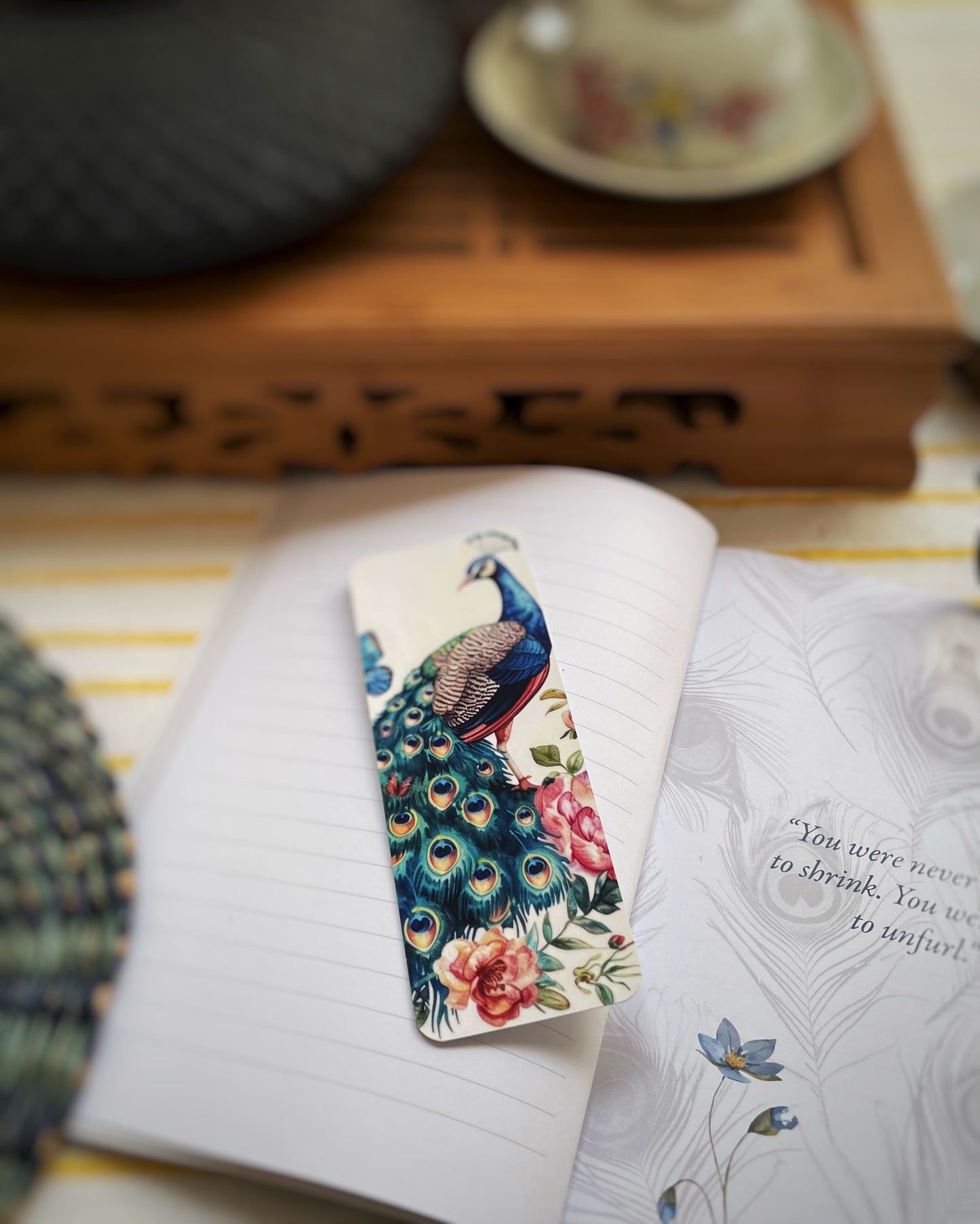 Peacock Bookmark