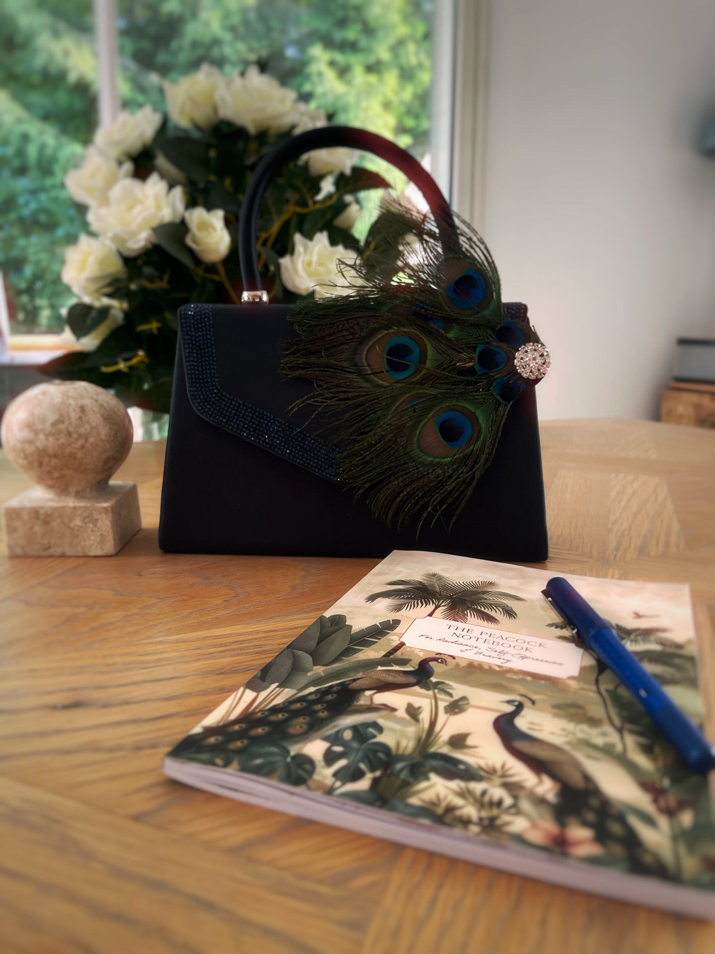 Peacock Notebook - Nature's Messengers Series