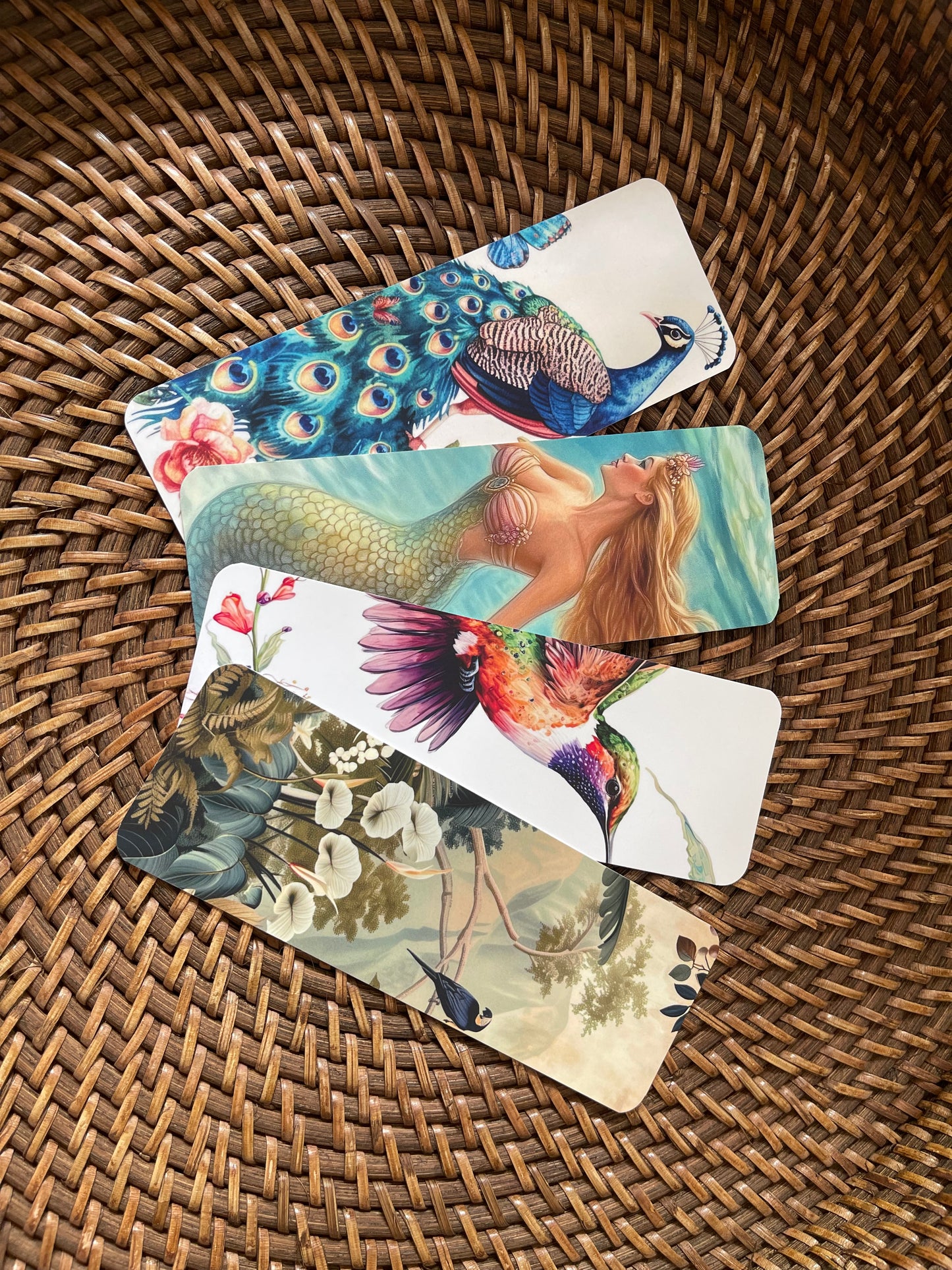 Nature’s Messengers Page Companions Bookmark Set of Four