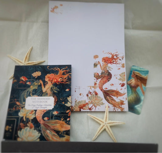 Mermaid  correspondence & keepsake box