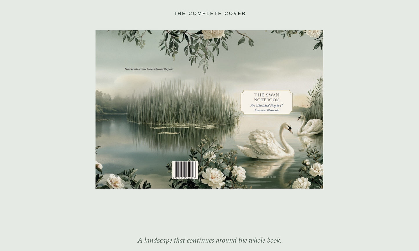 Keepsake Notebook Gift | The Swan Notebook for Cherished People | Stillnest Press