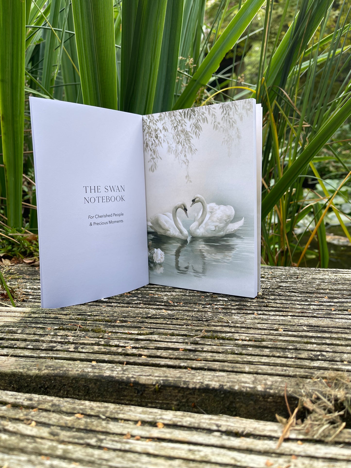 Keepsake Notebook Gift | The Swan Notebook for Cherished People | Stillnest Press