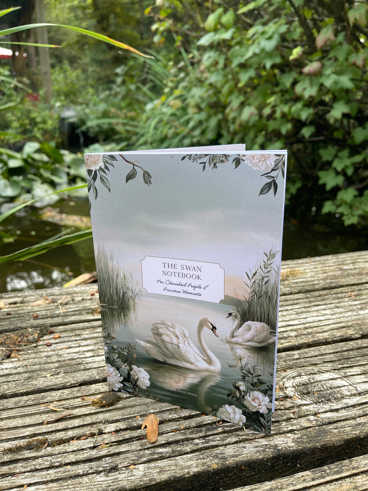 Keepsake Notebook Gift | The Swan Notebook for Cherished People | Stillnest Press