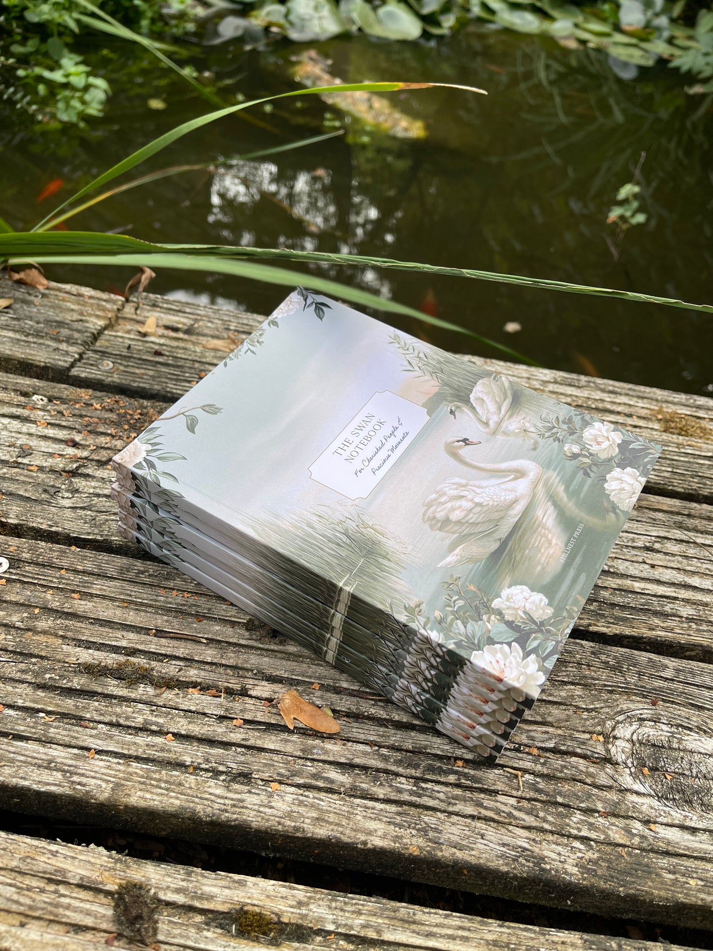 Keepsake Notebook Gift | The Swan Notebook for Cherished People | Stillnest Press