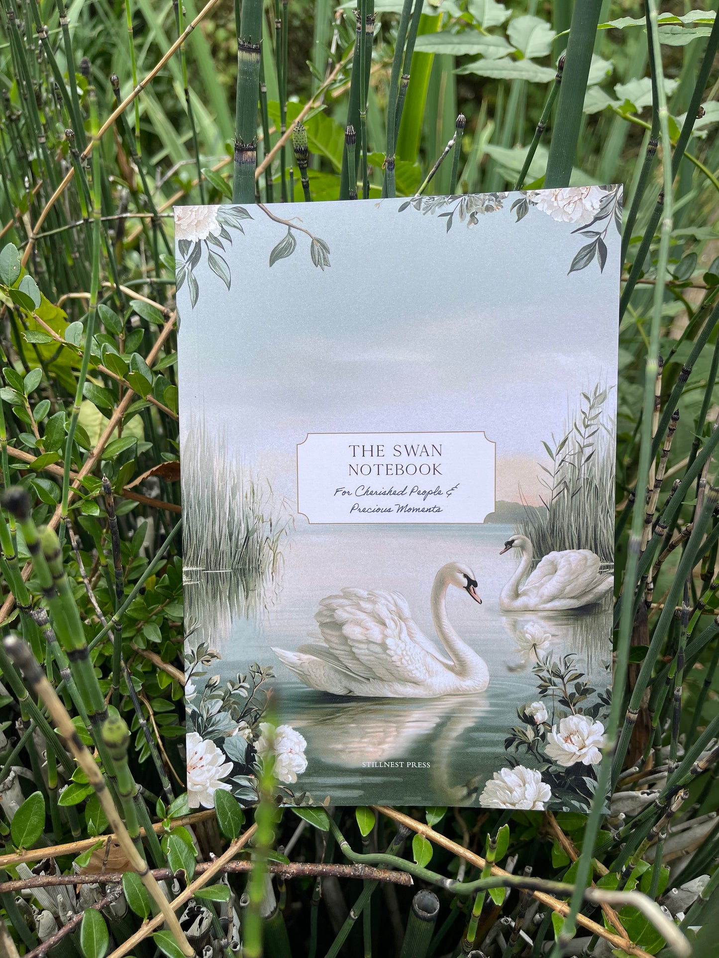 Keepsake Notebook Gift | The Swan Notebook for Cherished People | Stillnest Press