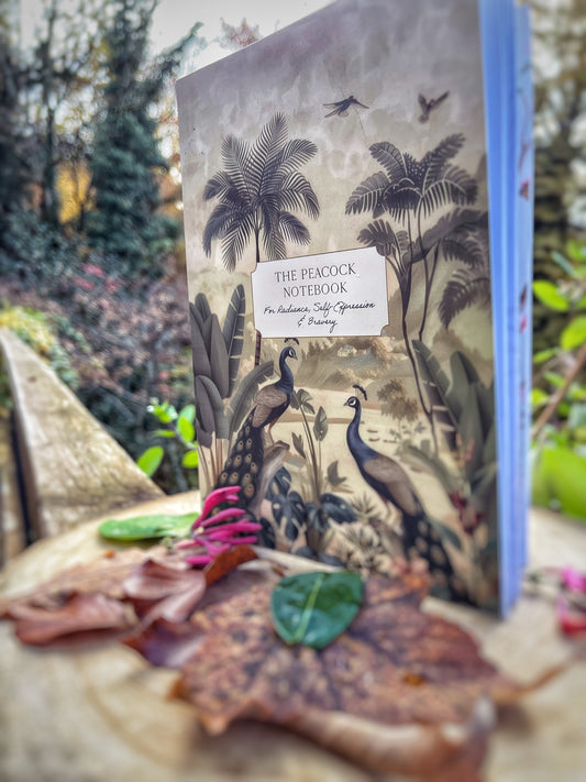 Peacock Notebook - Nature's Messengers Series
