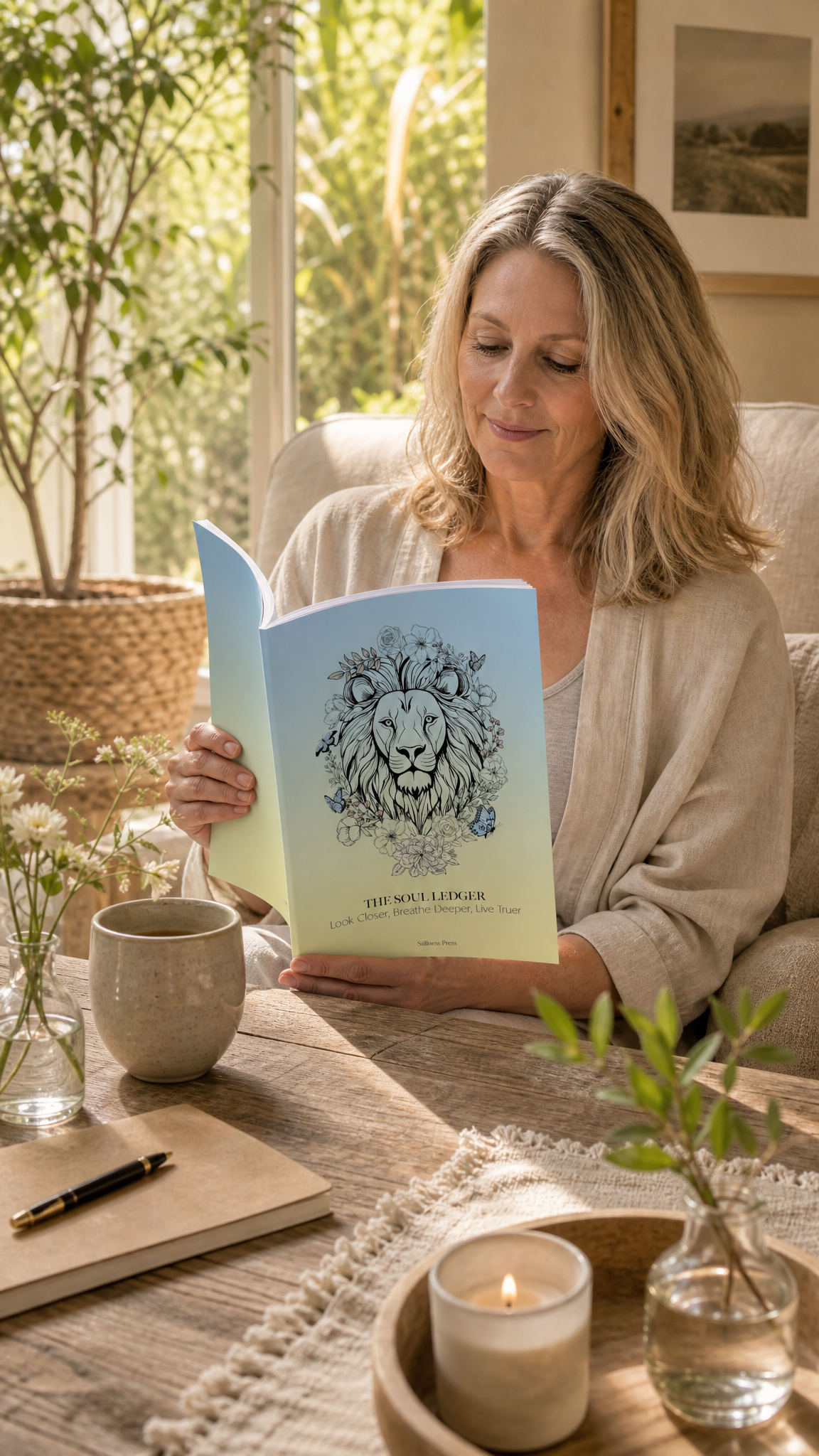 The Soul Ledger A Journal for Quiet Reflection