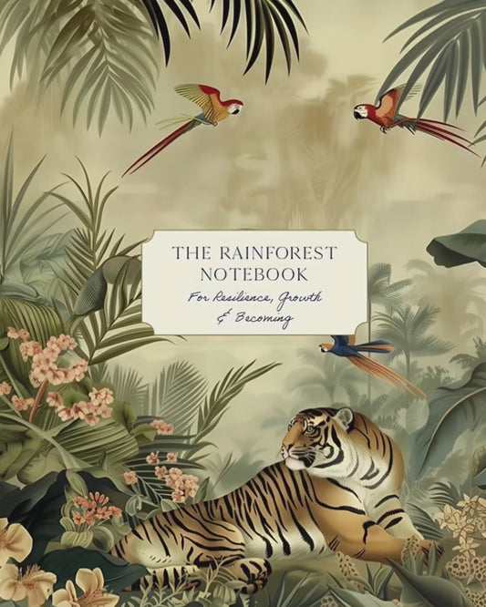 Rainforest Notebook - Nature's Messengers Series